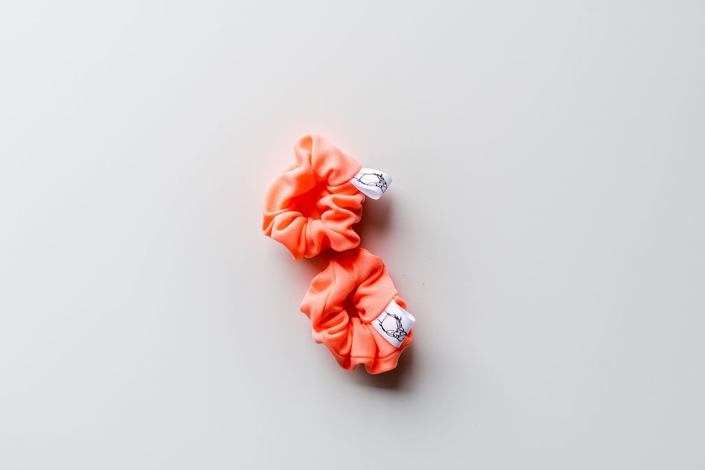 Created Mother - Micro Scrunchie Set - Peach