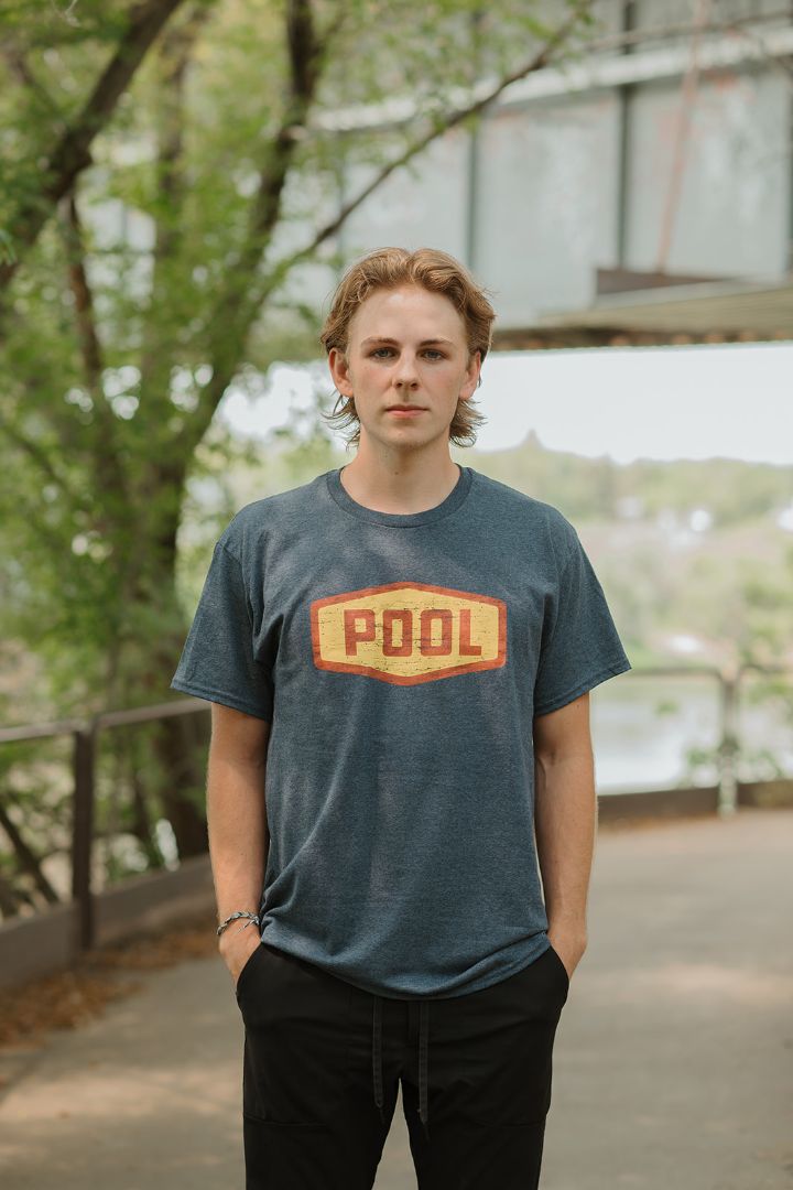 Prairie Print House - T-Shirt - Pool