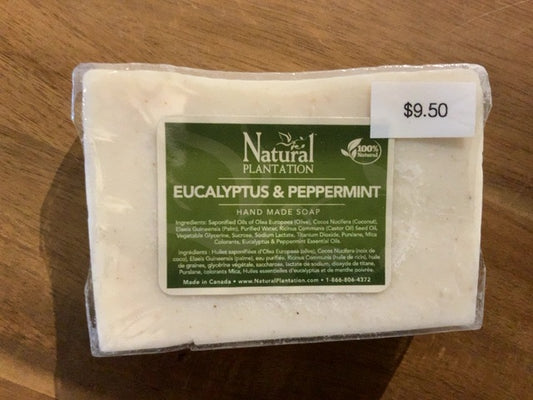 Natural Plantation - Soap - Eucalyptus Peppermint (Large)