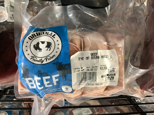 Original Family Farms - Beef Eye of Round Roast