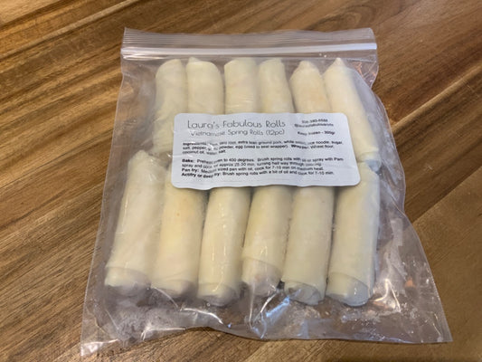 Laura's Fabulous Rolls - Vietnamese Spring Rolls 12pcs