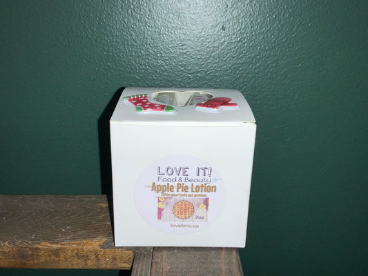 Love it Food & Beauty Inc. - Apple Pie Lotion/x4 Lip Balm Set