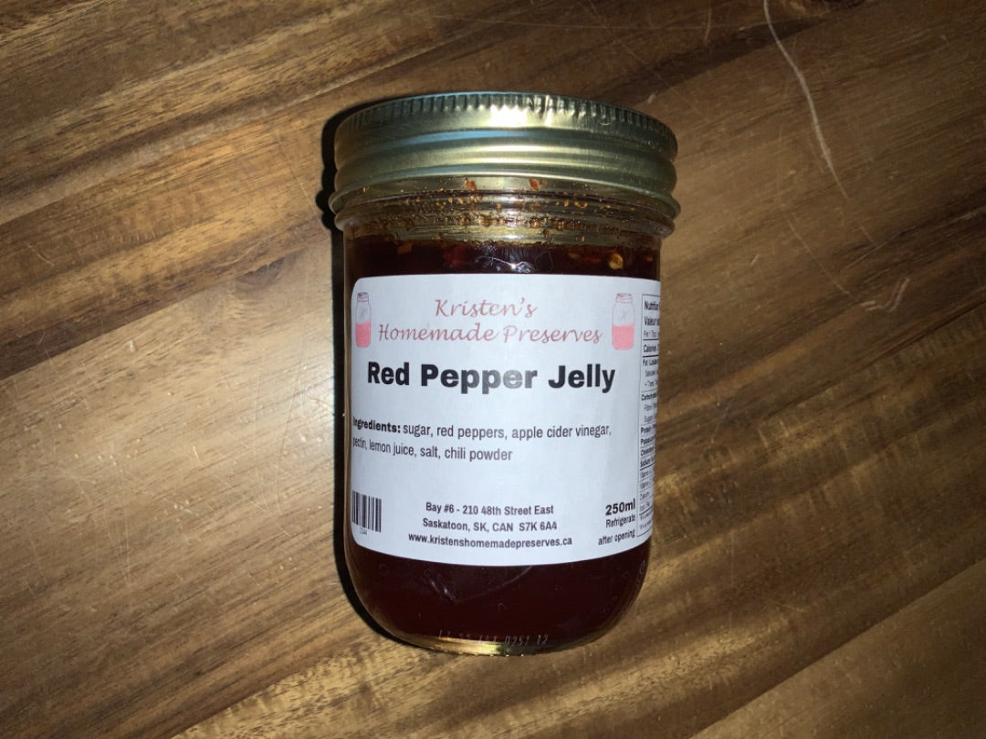 Kristen’s Preserves - Jelly - Red Pepper