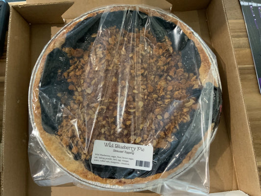 Donna’s Country Kitchen - Crumble Top Pie - Wild Blueberry