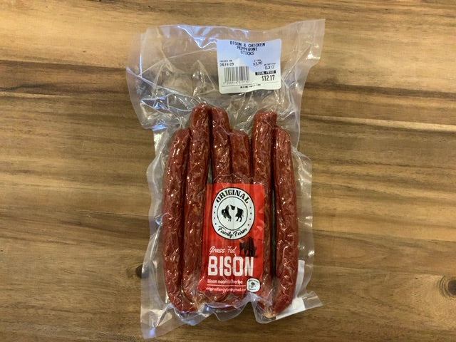 Original Family Farms - Bison & Chicken Pepperoni Sticks