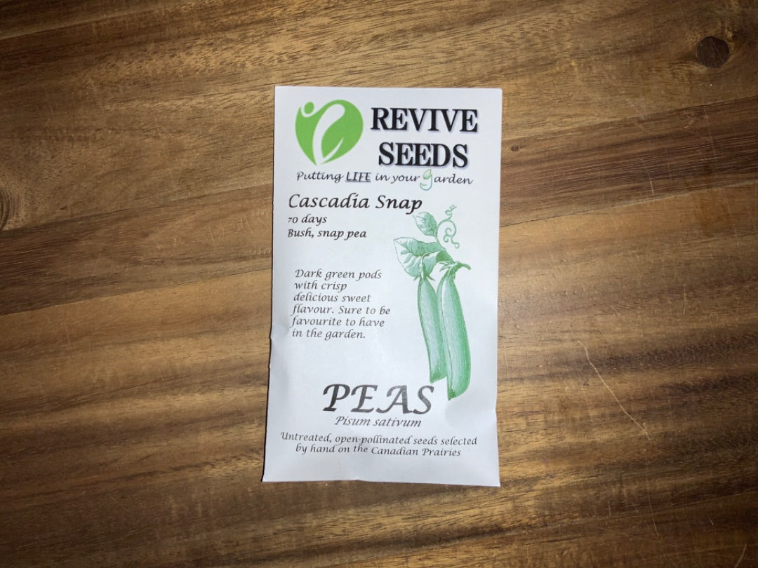 Revive Seeds - Peas - Cascadia Snap Pea