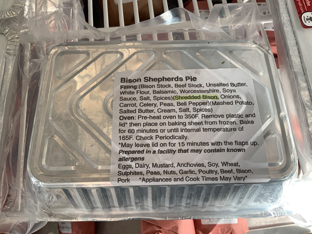 Original Family Farms - Bison Shepherds Pie (900g)