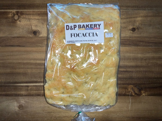 D&P Bakery - Focaccia - Plain