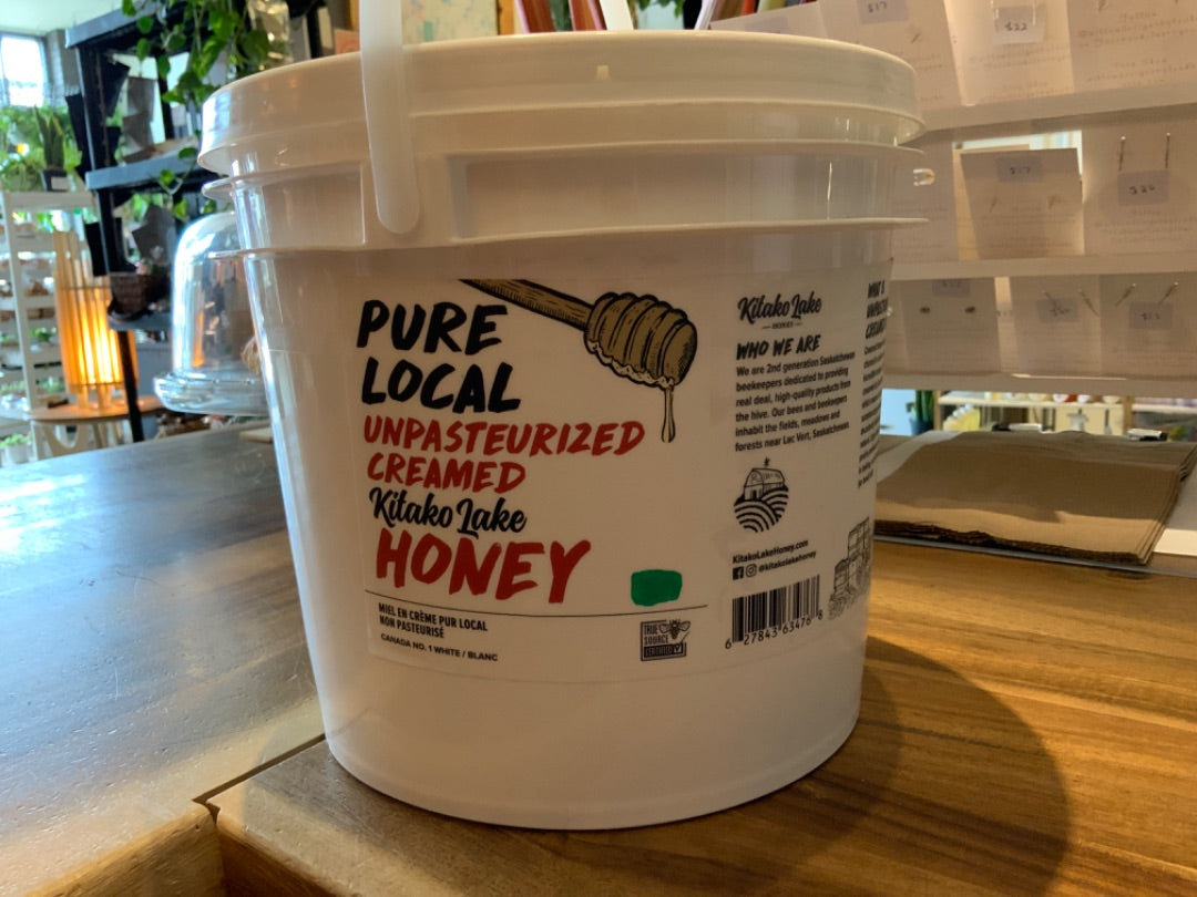 Kitako Lake Honey - Unpasteurized Creamed - 7kg Pail