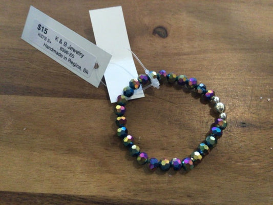 K&B Jewelry - Children’s Bracelet - Rainbow - B396-SS