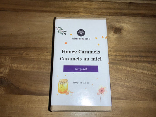 Three Foragers - Honey Caramels - Original Box (100g)