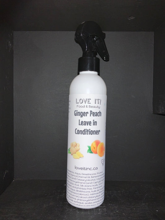 Love It Food & Beauty Inc. - Leave In conditioner - Ginger Peach