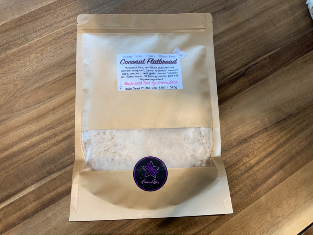 Aurorastar Health - Coconut Flatbread
