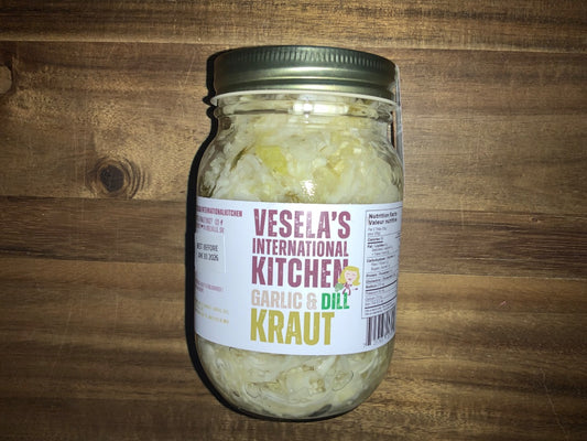 Vesela's International Kitchen - Small Garlic & Dill Kraut