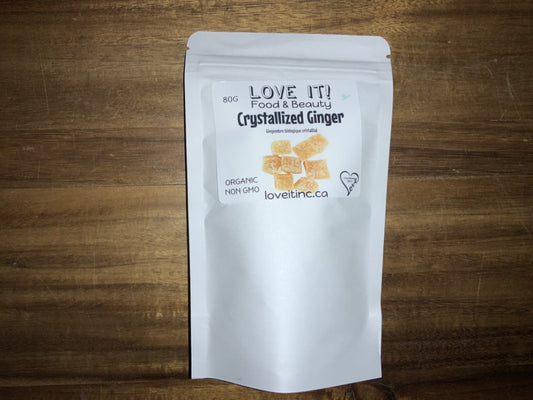 Love It - Organic Crystalized Ginger (80g)