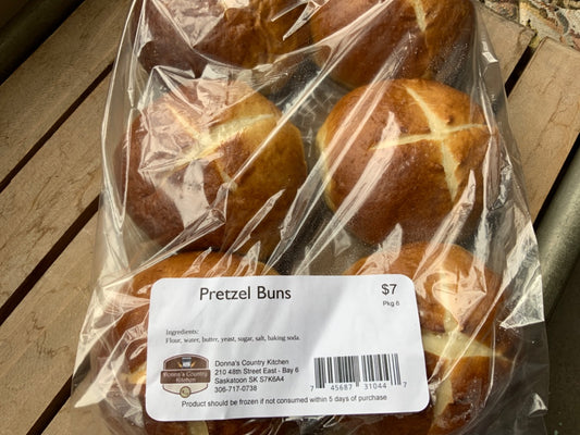 Donna’s Country Kitchen - Pretzel Buns