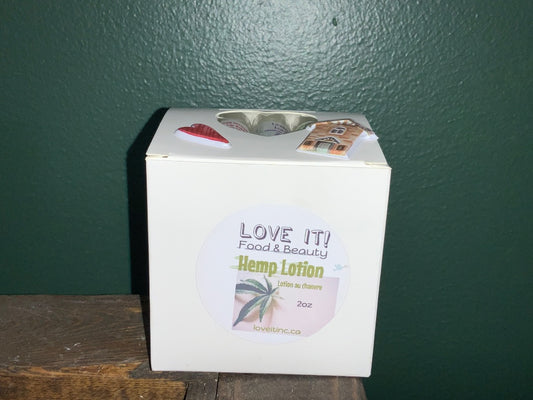 Love It Food & Beauty Inc. - Hemp Lotion/x4 Lip Balm Set