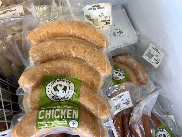 Original Family Farms - Chicken Souvlaki Sausage (~525g)