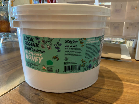 Kitako Lake Honey - Raw Organic Wildflower - 5kg Pail