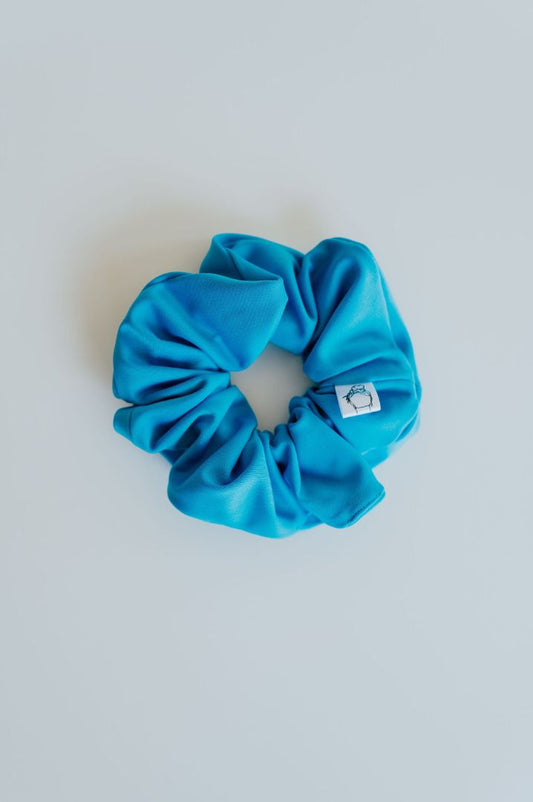 Created Mother - Swim Scrunchie - Neon Blue